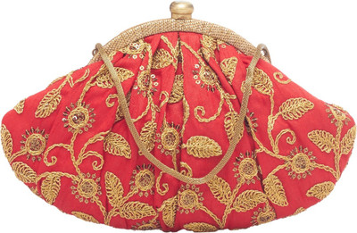 

TARUSA Casual Red Clutch