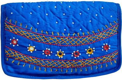 

Belladona Party Blue Clutch