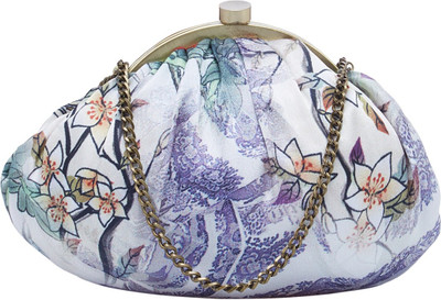 

TARUSA Casual Blue Clutch