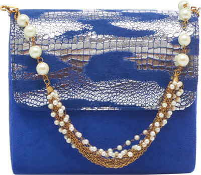 

TARUSA Casual Blue Clutch