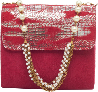 

TARUSA Casual Red Clutch