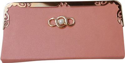 

Haryana Craft Casual Pink Clutch