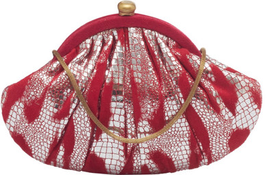 

TARUSA Casual Red Clutch