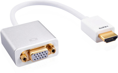 

Axcess HDMI Male to VGA Female HDMI Cable HDMI Cable(White)
