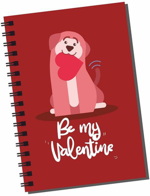 

dpotli A5 Diary(Be My Valentine, Multicolor)