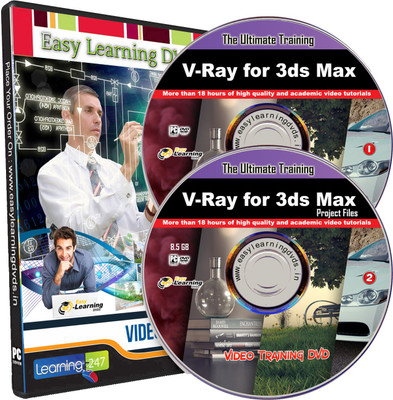 

Easylearning The Ultimate Training V-Ray for 3ds Max with project files Video Training Tutorial DVD(8.5 GB DVD)