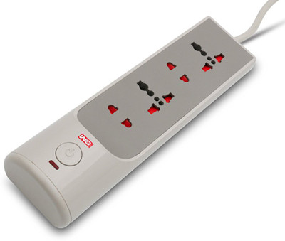 

GM 3201 6A 2+2+1 Power Strip Spike Guar 5 A Three Pin Socket