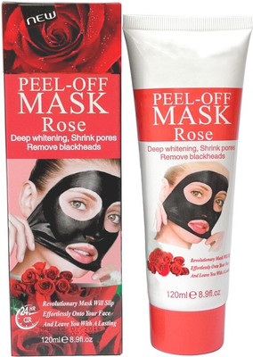 

One Personal Care Anti Black Head, Shrinks Pores, Deep Whitening Rose Peel Off Mask | Be Pollution Free(120 ml)