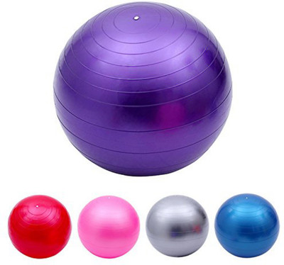 

Mayatra's Yoga Ball 75cm Exercise Gymnastic Fitness Pilates Balance Core Ball Indoor Fitness Training (Color May Vary) Gym Ball, Multicolor