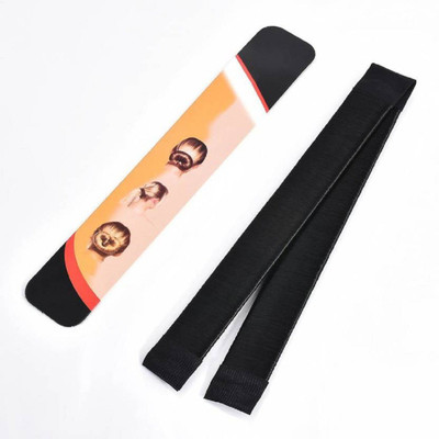 

SUBAM Hair Styling Donut Bun Maker Former Foam French Twist Magic Tool for Women & Girls - Black Bun(Black)