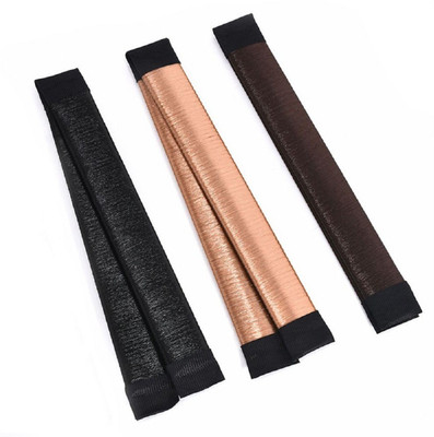 

SUBAM 1 Black Hair Styling Donut Bun Maker Former Foam French Twist Magic Tool for Women & Girls - Black Bun Bun(Black)