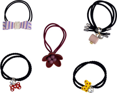 

Sagunya Stylish Rubber Band(Multicolor)