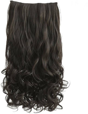 

Amkasy Clip- in curly brown Hair Extension
