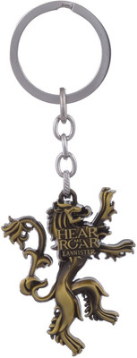 

Universal Antique Gold Game Of Thrones Lannister Metal Key Chain