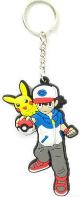 

VShine Cartoon Pikachu and Ash Key Chain