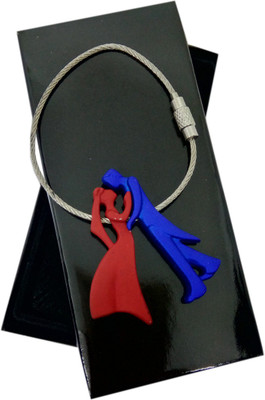 

HALO NATION Metal Dancing Couple Assorted Key Chain