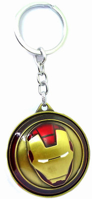 

VShine Metallic Finish IRONMAN with bearing for Spinning Key Chain