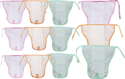 

My New Born PREMIUM QUALITY-100% COTTON, SUPER SOFT AND SKIN FRIENDLY FABRIC-REUSABLE PADDED DIAPER NAPPIES, LANGOT FOR NEW BORN BABIES, Multicolor