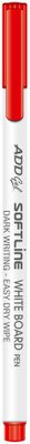 

Add Gel Softline White Board Marker Fineliner Pen(Pack of 10)