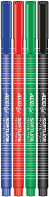 

Add Gel Softline Note Pen Fineliner Pen(Pack of 4)