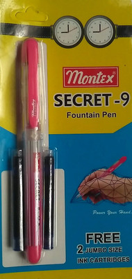 

Montex Secret-9 Fountain Pen(Pack of 6)