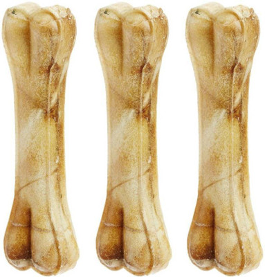 

Foodie Puppies Pressed Dog Bone 3 inches - Pack of 3 bones Chicken Dog Chew(120 g, Pack of 3)