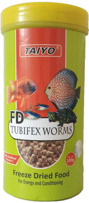 

Taiyo Tubifex worms 100 g Dry Fish Food