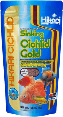

Hikari Sinking Cichlid Gold Medium Pellets 100 g Dry Fish Food