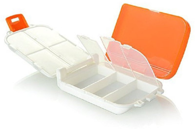 

VibeX ® Foldable Pill Box Case 8 Compartments Portable Pill Organizer for Travel 7 Day Dustproof Damp Proof, FDA Certified BPA Free ® Foldable Pill Box Case 8 Compartments Portable Pill Organizer for Travel 7 Day Dustproof Damp Proof, FDA Certified BPA Fr
