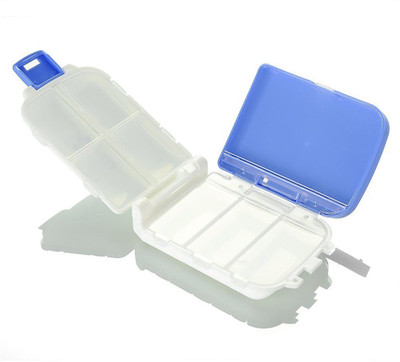 

VibeX ® Weekly Pill Organizer (7-Day / Twice-A-Day), Portable Pill Case with Unique Push Open Design and Large Compartments ® Weekly Pill Organizer (7-Day / Twice-A-Day), Portable Pill Case with Unique Push Open Design and Large Compartments Pill Box(Blue