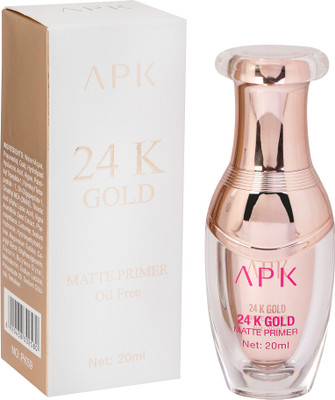 

APK 24 K Gold Matte Primer - 20 ml(Trasprent)