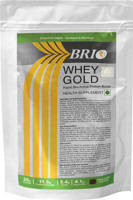 

Brio Whey Gold Whey Protein(200 g, Chocolate)