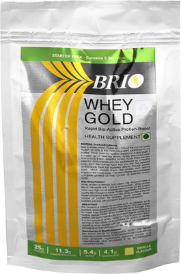

Brio Whey Gold Whey Protein(200 g, Vanilla)
