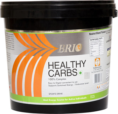

Brio Healthy Carbs Weight Gainers/Mass Gainers(4 kg, Unflavored)