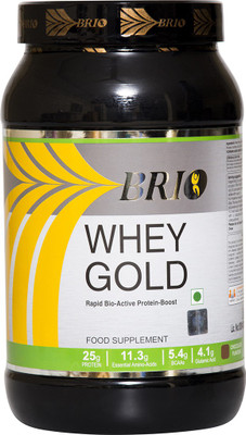 

Brio Whey Gold Whey Protein(1000 g, Chocolate)