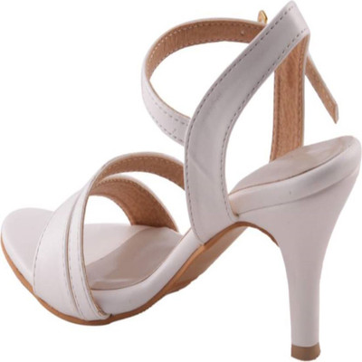 

Adorn Women White Heels