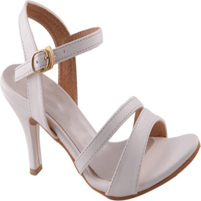 

Adorn Women White Heels