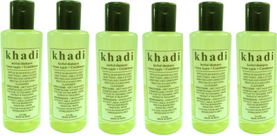 

Khadi Herbal Shampoo Green Apple + Conditioner(1260 ml)