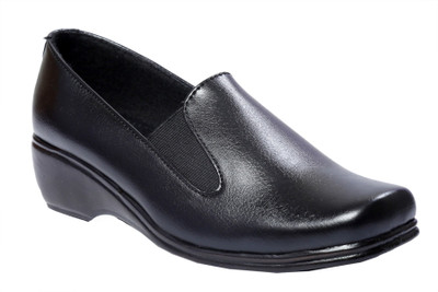 

JK Port Ladies New Formal Shoes Slip On For Women(Black