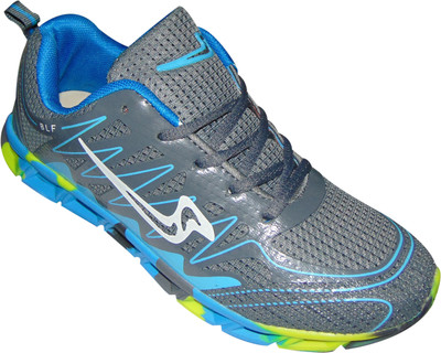 

GS Footwear Running Shoes For Men(Blue, Grey