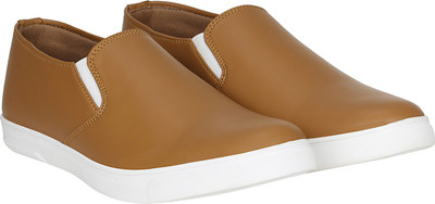 

Kraasa Pride Slip On Sneakers For Men(Tan