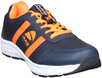 

Duke Running Shoes For Men(Orange, Navy, Navy and orange