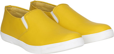 

Kraasa Pride Slip On Sneakers For Men(Yellow