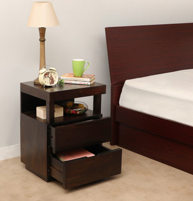 

Vintej Home Solid Wood Side Table(Finish Color - Provincial Teak)