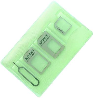 VibeX ™ Sim Card Adapter Kit Includs Nano Sim Adapter / Micro Sim Adapter / Needle / Storage Sheet( Sim Card Holder ) ,Easy To Use And Storage Sim Adapter