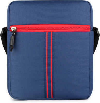 

The Clownfish Men & Women Formal Blue Polyester Sling Bag