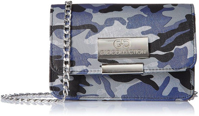 

Gio Collection Women Evening/Party Multicolor Genuine Leather Sling Bag