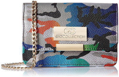 

Gio Collection Women Casual Multicolor Genuine Leather Sling Bag