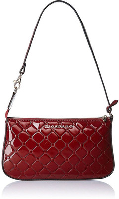 

Giordano Women Casual Red Genuine Leather Shoulder Bag