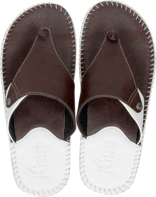 

Kraasa Slippers, Brown::white